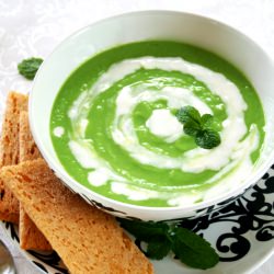 Fresh Pea Soup