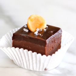 Nutella Dark Chocolate Fudge