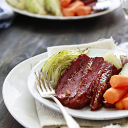 Honey Mustard Glazed Corned Beef