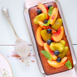 Tutti Frutti Almond Cake