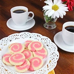 Lemon Spiral Cookies