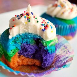 Rainbow Cupcakes
