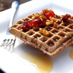 Buckwheat and Brown Rice Waffles