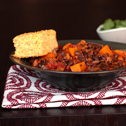 Black Bean Butternut Squash Chili