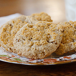 Oatmeal Pecan Maple Coconut Cookies