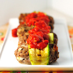 Lamb Kebabs with Zucchini