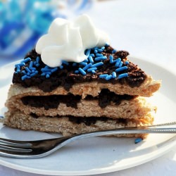 Vegan Dessert Pizza Cake