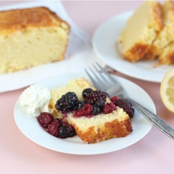 Lemon Ricotta Pound Cake
