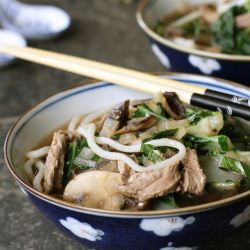Asian Beef & Noodle Soup