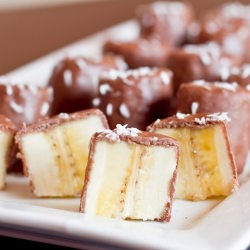 Chocolate Coconut Banana Bites