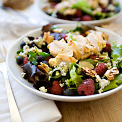 Mixed Greens with Berries