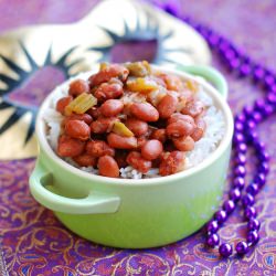 Hot & Smoky Red Beans & Rice