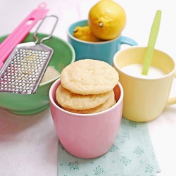 Chewy Sugar Lemon Cookies
