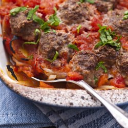 Beef Meatballs with Tomato Sauce