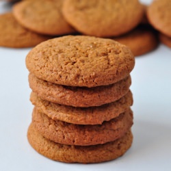 Fresh Ginger Molasses Cookies