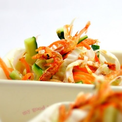 Salad with Sakura Ebi