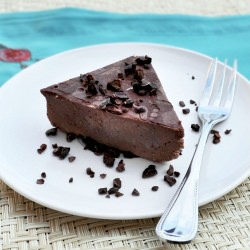 Chocolate-Raspberry Fudge Cake