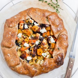 Roasted Vegetable Galette