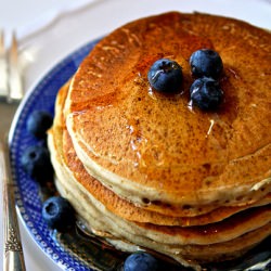 Blueberry Buckwheat Pancakes