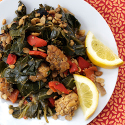 Cozy Collards & Tempeh