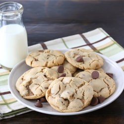 Peanut Butter Snickers Cookies