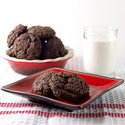Double Dark Chocolate Cookies