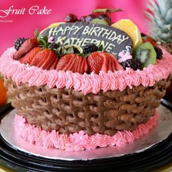 Basket Fruit Cake