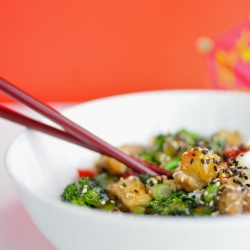 Vegan Sesame Tofu