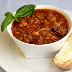 15 Bean Sausage Chili