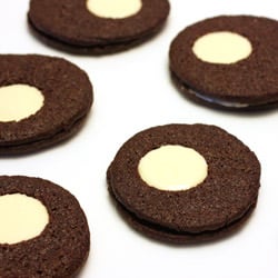 Chocolate Mint Sandwich Cookies