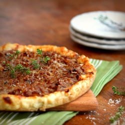 Golden Onion Tart