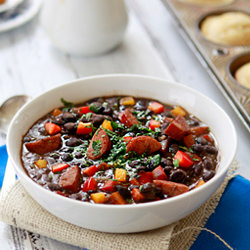Smoky Black Bean Soup