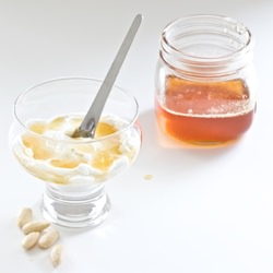Yogurt w/ Winter Citrus Syrup