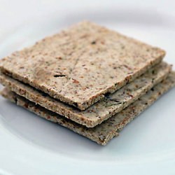 Vegan Almond Pulp Crackers