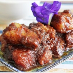 Babi Pong Teh – Braised Pork