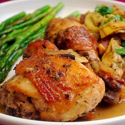 Chicken Vesuvio