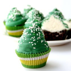 Green Velvet Cupcakes