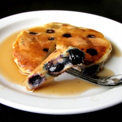 Buttermilk Blueberry Pancakes