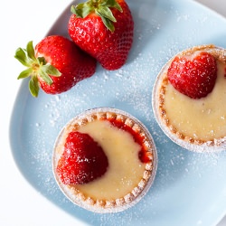 Strawberry Lemon Tarts