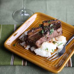 Short Ribs with Polenta