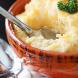 Smoky Baked Mashed Potatoes