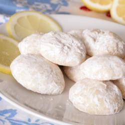 Lemon Snowball Cookies