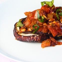 Healthy & Easy Baked Eggplant