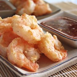 Crispy Shrimp w/ Spicy Honey