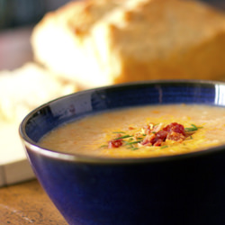 Irish Potato Soup & Beer Bread
