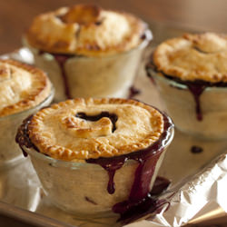 Blueberry Apple Mini Pies