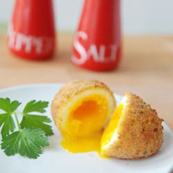 Soft Boiled Fried Egg