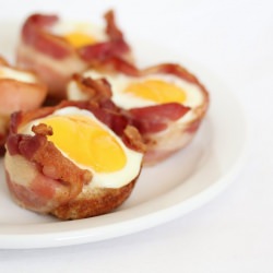 Bacon Egg Toast Cups