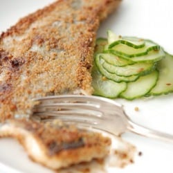 Fried Trout & Refrigerator Pickles
