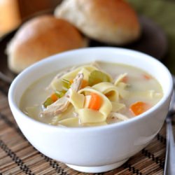 Creamy Chicken Noodle Soup
